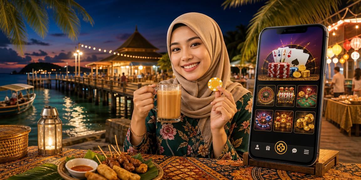 Pemain Terengganu mengakses kasino mudah alih ps150